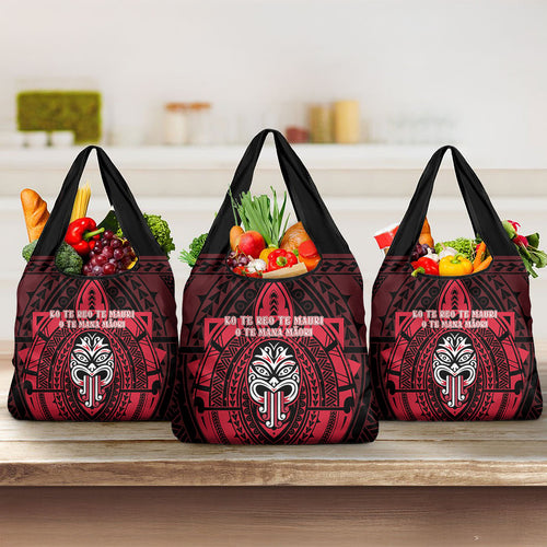 New Zealand Maori Language Week Grocery Bag Te Wiki O Te Reo Maori Hei Tiki