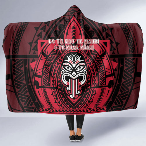 New Zealand Maori Language Week Hooded Blanket Te Wiki O Te Reo Maori Hei Tiki