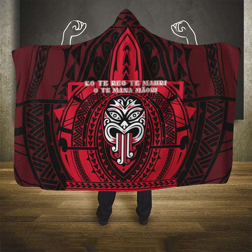 New Zealand Maori Language Week Hooded Blanket Te Wiki O Te Reo Maori Hei Tiki