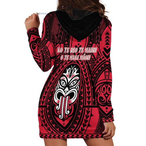 New Zealand Maori Language Week Hoodie Dress Te Wiki O Te Reo Maori Hei Tiki