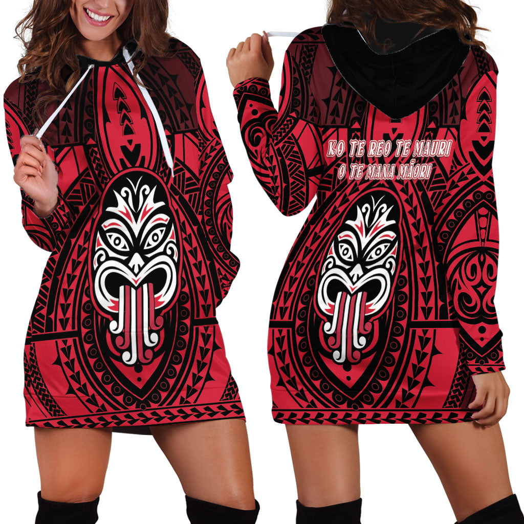 New Zealand Maori Language Week Hoodie Dress Te Wiki O Te Reo Maori Hei Tiki