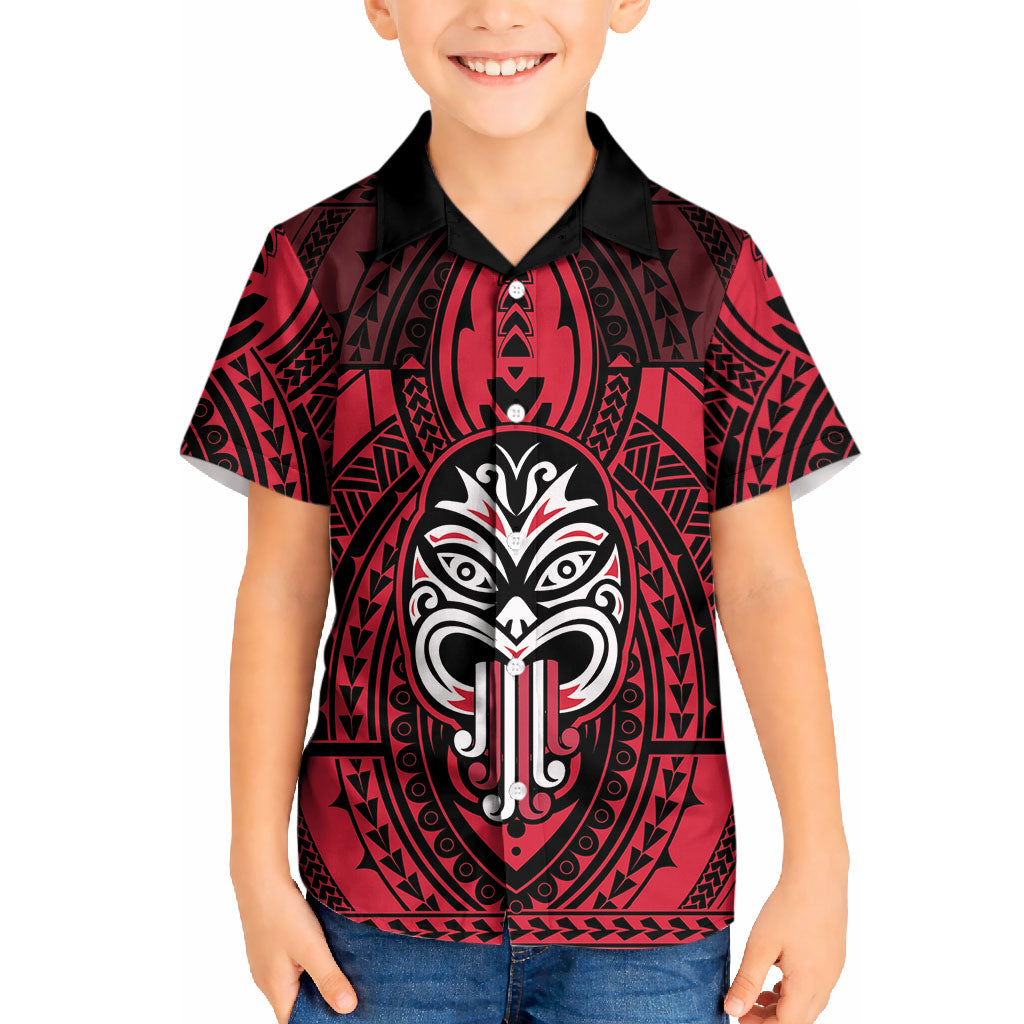 New Zealand Maori Language Week Kid Hawaiian Shirt Te Wiki O Te Reo Maori Hei Tiki
