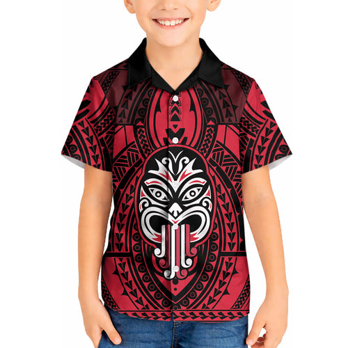 New Zealand Maori Language Week Kid Hawaiian Shirt Te Wiki O Te Reo Maori Hei Tiki