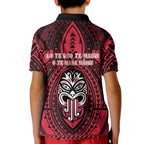 New Zealand Maori Language Week Kid Polo Shirt Te Wiki O Te Reo Maori Hei Tiki