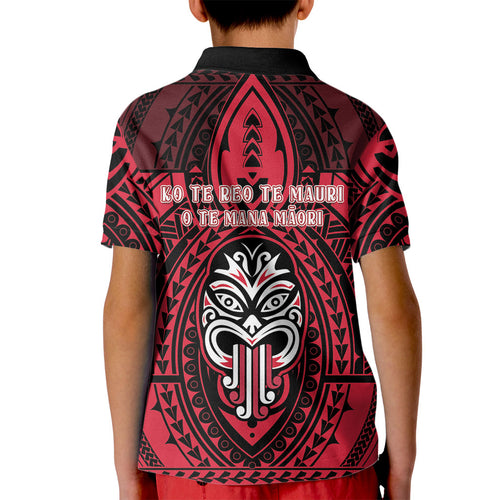 New Zealand Maori Language Week Kid Polo Shirt Te Wiki O Te Reo Maori Hei Tiki