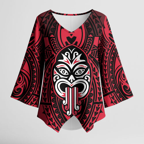 New Zealand Maori Language Week Kimono Sleeve Blouse Te Wiki O Te Reo Maori Hei Tiki