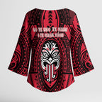 New Zealand Maori Language Week Kimono Sleeve Blouse Te Wiki O Te Reo Maori Hei Tiki