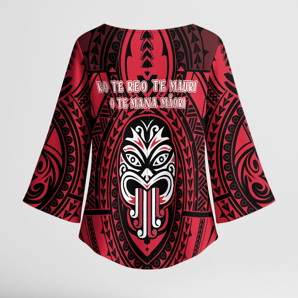 New Zealand Maori Language Week Kimono Sleeve Blouse Te Wiki O Te Reo Maori Hei Tiki