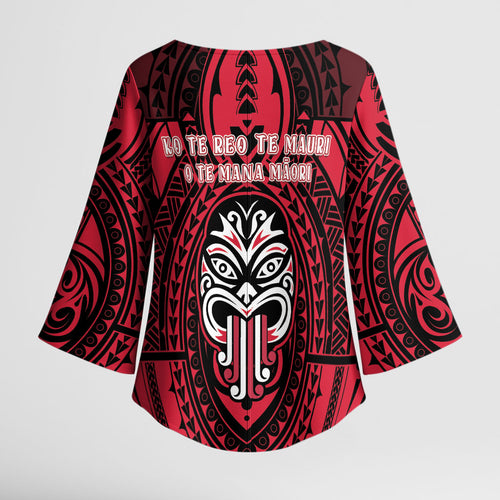 New Zealand Maori Language Week Kimono Sleeve Blouse Te Wiki O Te Reo Maori Hei Tiki