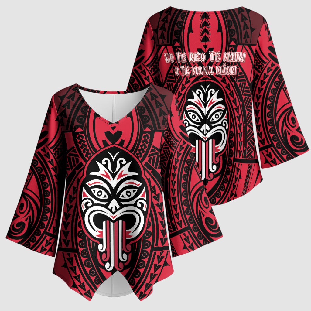 New Zealand Maori Language Week Kimono Sleeve Blouse Te Wiki O Te Reo Maori Hei Tiki