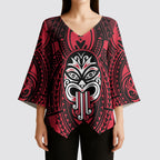 New Zealand Maori Language Week Kimono Sleeve Blouse Te Wiki O Te Reo Maori Hei Tiki