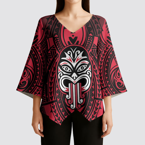 New Zealand Maori Language Week Kimono Sleeve Blouse Te Wiki O Te Reo Maori Hei Tiki