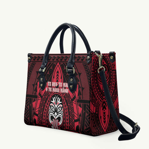 New Zealand Maori Language Week Leather Bag Te Wiki O Te Reo Maori Hei Tiki