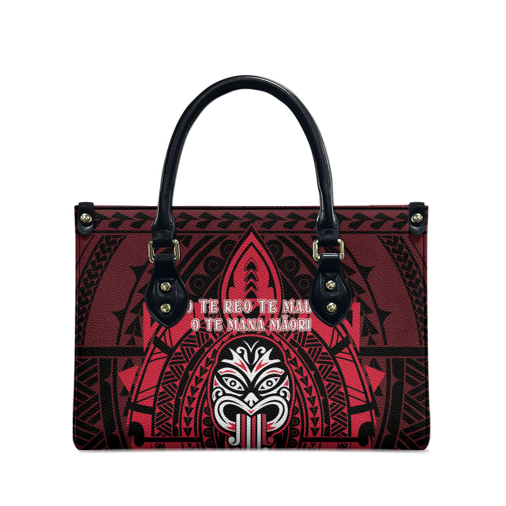 New Zealand Maori Language Week Leather Bag Te Wiki O Te Reo Maori Hei Tiki