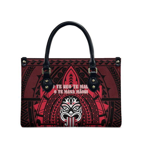 New Zealand Maori Language Week Leather Bag Te Wiki O Te Reo Maori Hei Tiki