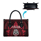 New Zealand Maori Language Week Leather Bag Te Wiki O Te Reo Maori Hei Tiki