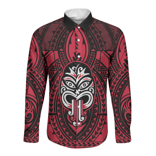 New Zealand Maori Language Week Long Sleeve Button Shirt Te Wiki O Te Reo Maori Hei Tiki