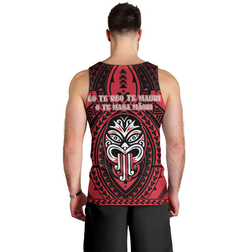 New Zealand Maori Language Week Men Tank Top Te Wiki O Te Reo Maori Hei Tiki