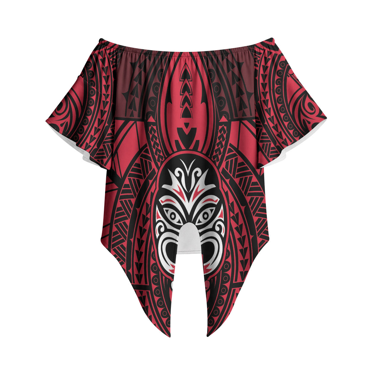 New Zealand Maori Language Week Off Shoulder Wrap Waist Top Te Wiki O Te Reo Maori Hei Tiki