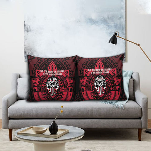 New Zealand Maori Language Week Pillow Cover Te Wiki O Te Reo Maori Hei Tiki