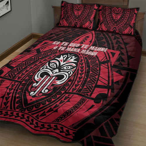 New Zealand Maori Language Week Quilt Bed Set Te Wiki O Te Reo Maori Hei Tiki