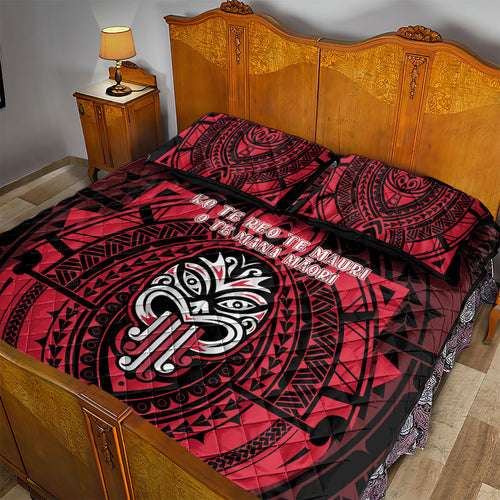 New Zealand Maori Language Week Quilt Bed Set Te Wiki O Te Reo Maori Hei Tiki