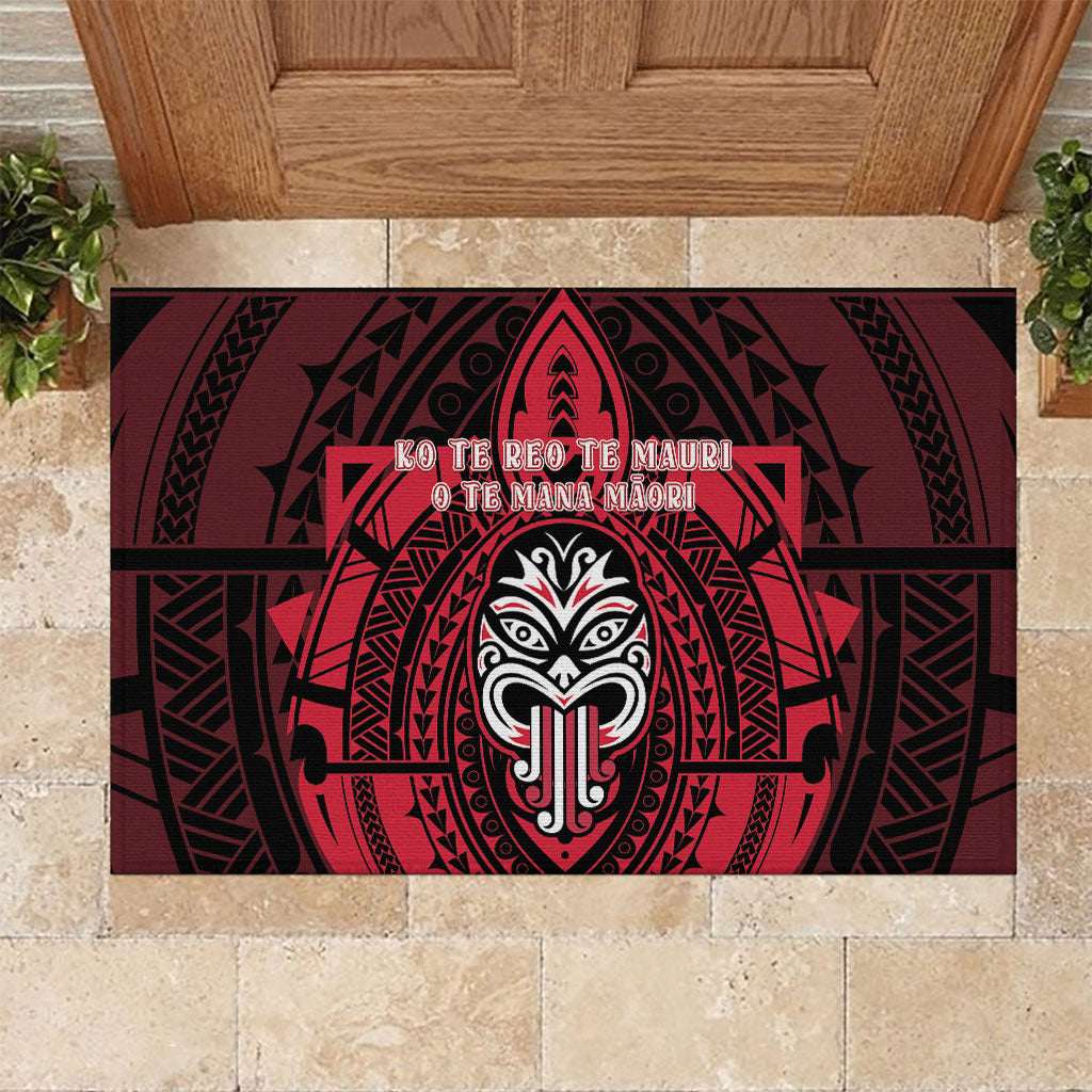 New Zealand Maori Language Week Rubber Doormat Te Wiki O Te Reo Maori Hei Tiki