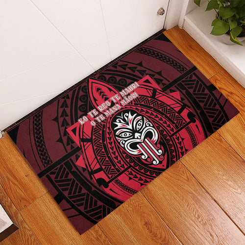 New Zealand Maori Language Week Rubber Doormat Te Wiki O Te Reo Maori Hei Tiki