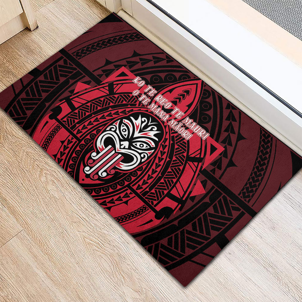New Zealand Maori Language Week Rubber Doormat Te Wiki O Te Reo Maori Hei Tiki