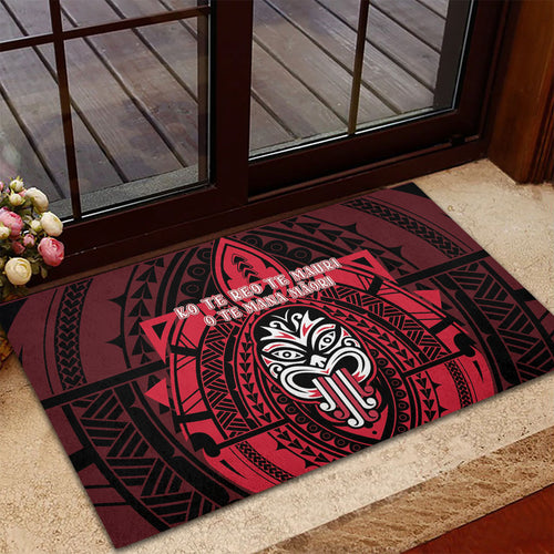 New Zealand Maori Language Week Rubber Doormat Te Wiki O Te Reo Maori Hei Tiki