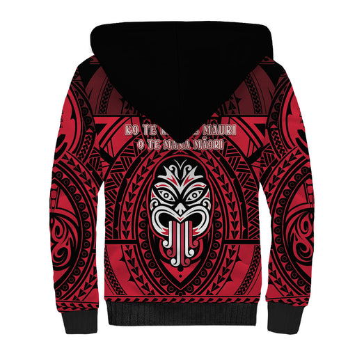 New Zealand Maori Language Week Sherpa Hoodie Te Wiki O Te Reo Maori Hei Tiki