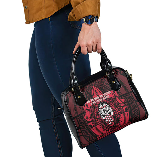 New Zealand Maori Language Week Shoulder Handbag Te Wiki O Te Reo Maori Hei Tiki