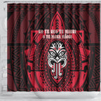 New Zealand Maori Language Week Shower Curtain Te Wiki O Te Reo Maori Hei Tiki
