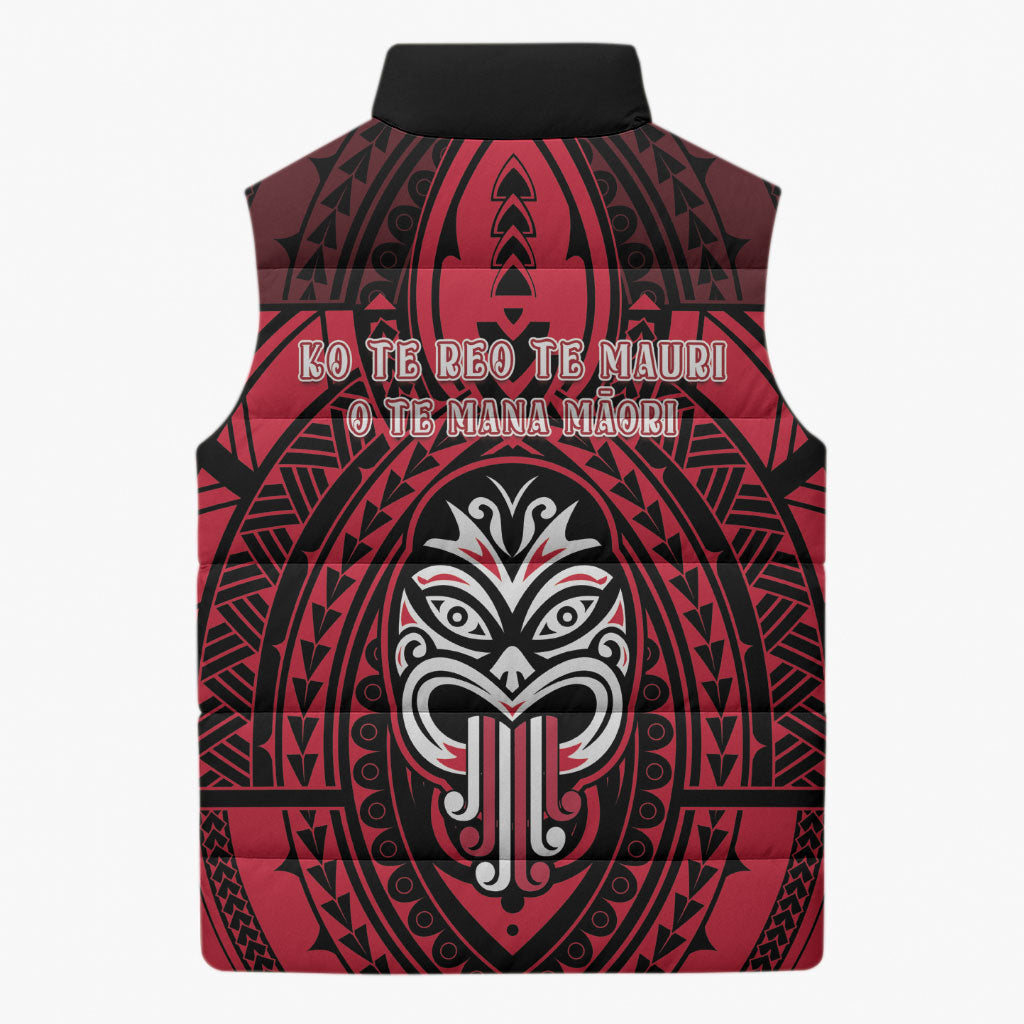 New Zealand Maori Language Week Sleeveless Puffer Jacket Te Wiki O Te Reo Maori Hei Tiki