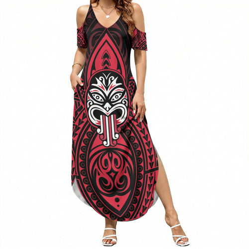 New Zealand Maori Language Week Summer Maxi Dress Te Wiki O Te Reo Maori Hei Tiki