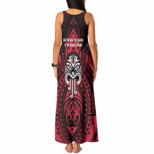 New Zealand Maori Language Week Tank Maxi Dress Te Wiki O Te Reo Maori Hei Tiki