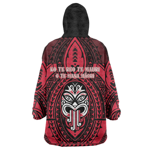 New Zealand Maori Language Week Wearable Blanket Hoodie Te Wiki O Te Reo Maori Hei Tiki