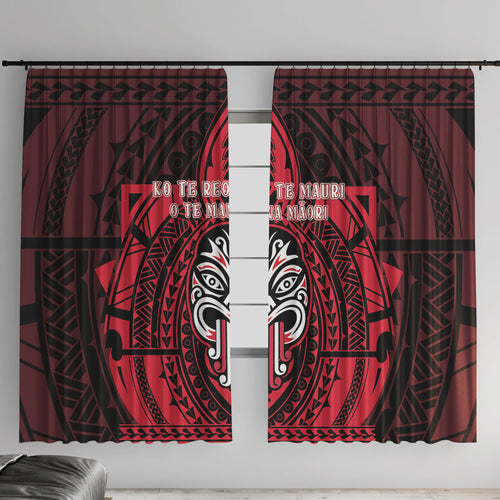 New Zealand Maori Language Week Window Curtain Te Wiki O Te Reo Maori Hei Tiki