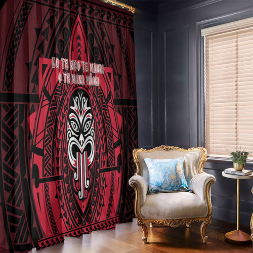 New Zealand Maori Language Week Window Curtain Te Wiki O Te Reo Maori Hei Tiki