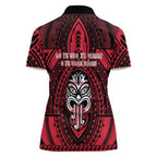 New Zealand Maori Language Week Women Polo Shirt Te Wiki O Te Reo Maori Hei Tiki