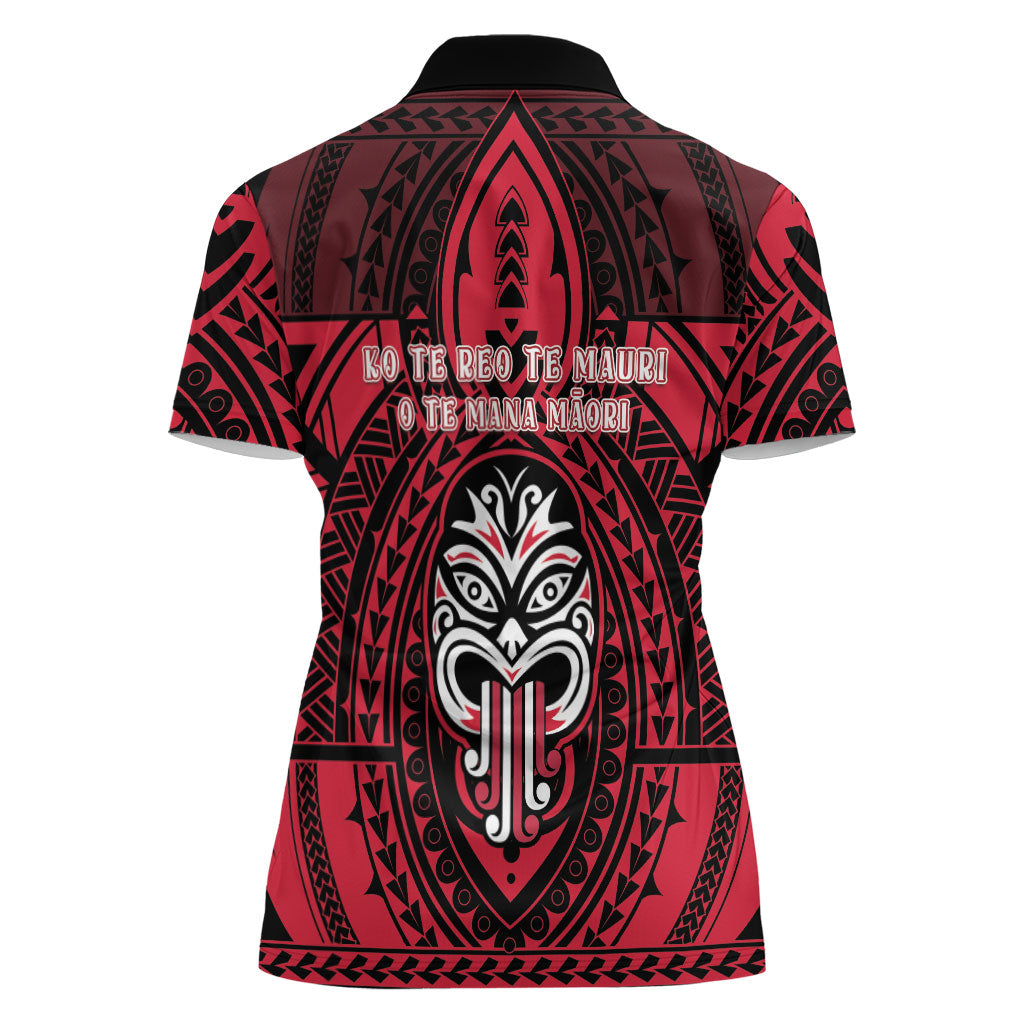 New Zealand Maori Language Week Women Polo Shirt Te Wiki O Te Reo Maori Hei Tiki