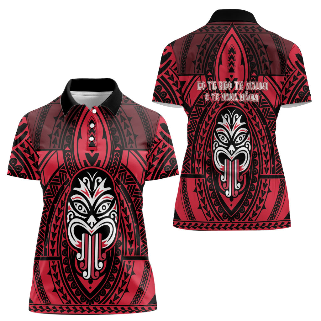 New Zealand Maori Language Week Women Polo Shirt Te Wiki O Te Reo Maori Hei Tiki