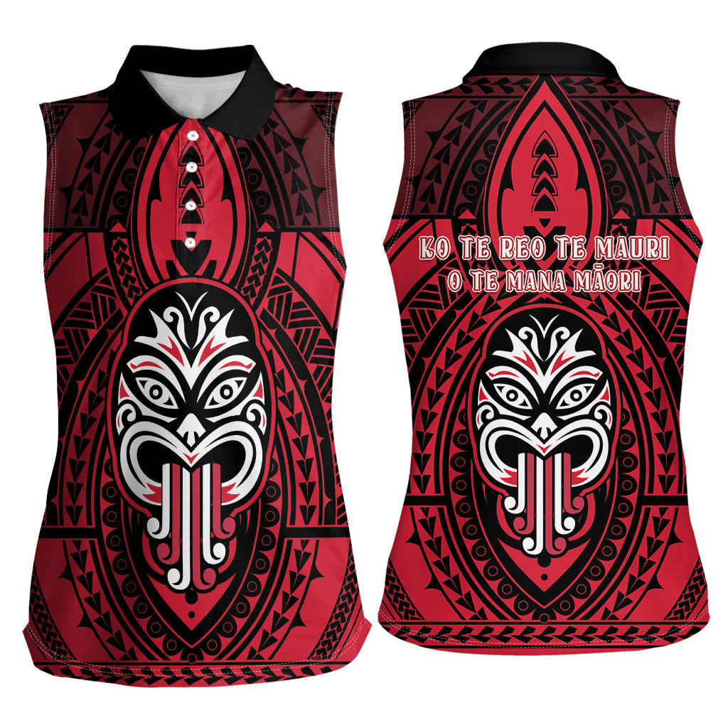New Zealand Maori Language Week Women Sleeveless Polo Shirt Te Wiki O Te Reo Maori Hei Tiki