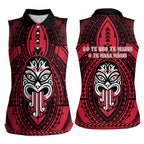 New Zealand Maori Language Week Women Sleeveless Polo Shirt Te Wiki O Te Reo Maori Hei Tiki