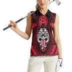 New Zealand Maori Language Week Women Sleeveless Polo Shirt Te Wiki O Te Reo Maori Hei Tiki