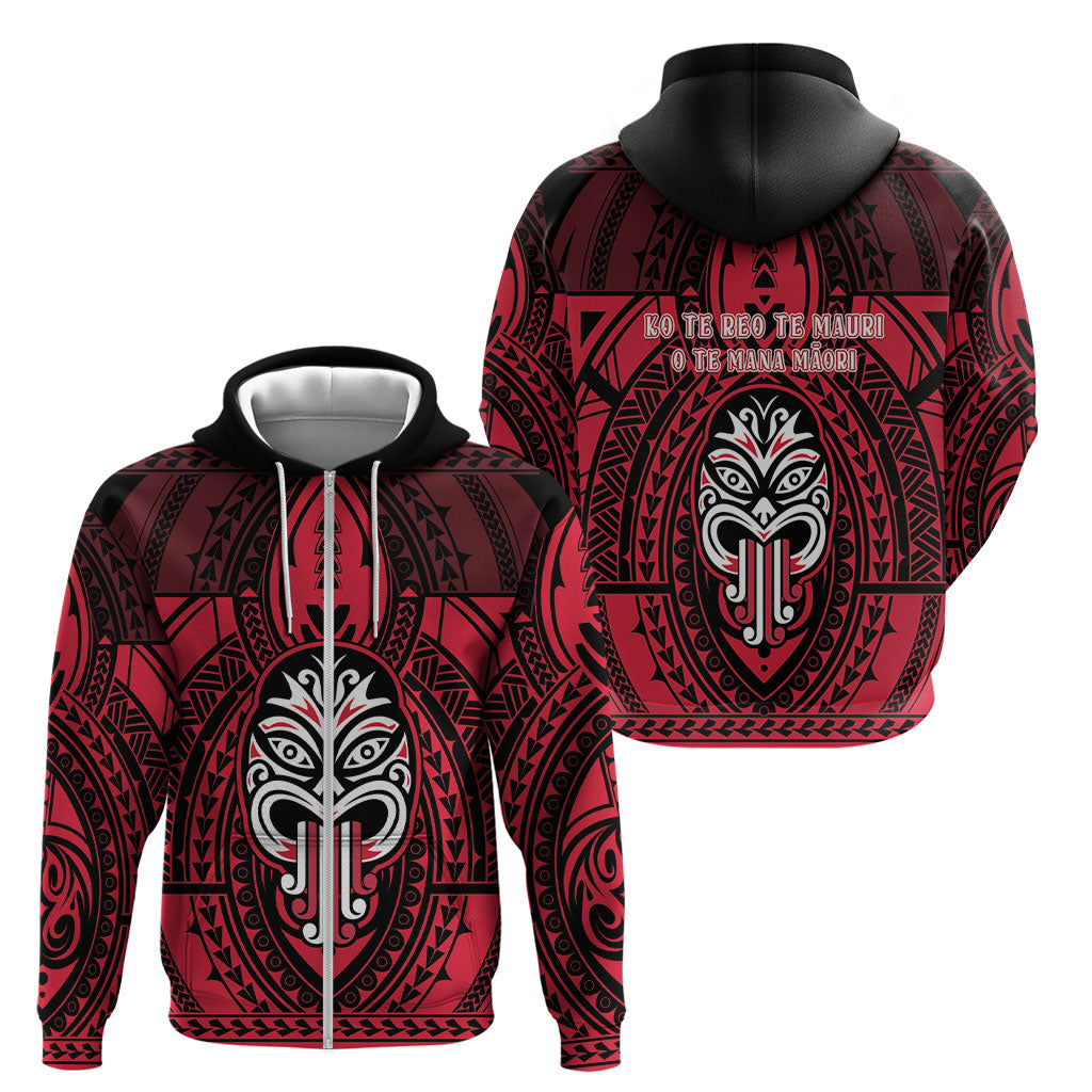 New Zealand Maori Language Week Zip Hoodie Te Wiki O Te Reo Maori Hei Tiki