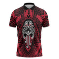 New Zealand Maori Language Week Zipper Polo Shirt Te Wiki O Te Reo Maori Hei Tiki