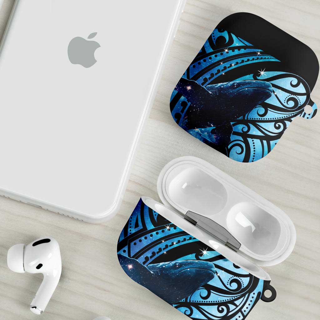 New Zealand Matariki AirPods Case Maori Humpback Whale Galaxy