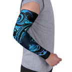 New Zealand Matariki Arm Sleeves Maori Humpback Whale Galaxy