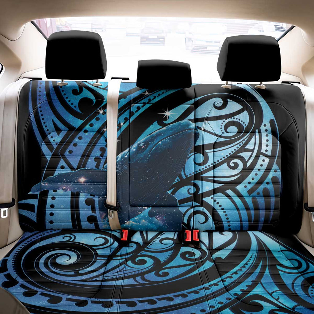 New Zealand Matariki Back Car Seat Cover Maori Humpback Whale Galaxy